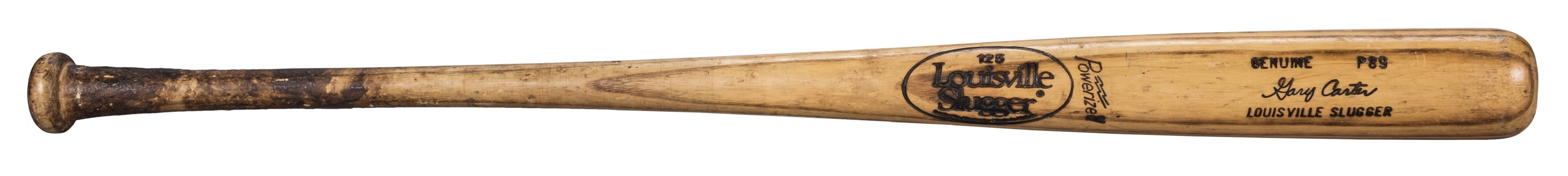 1983-85 Gary Carter Game Used Louisville Slugger P89 Model Bat (MEARS A-9.5)